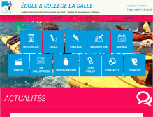 Tablet Screenshot of annecylevieux-lasalle.com